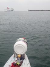 Arriving in Rosslare, just beat the ferry